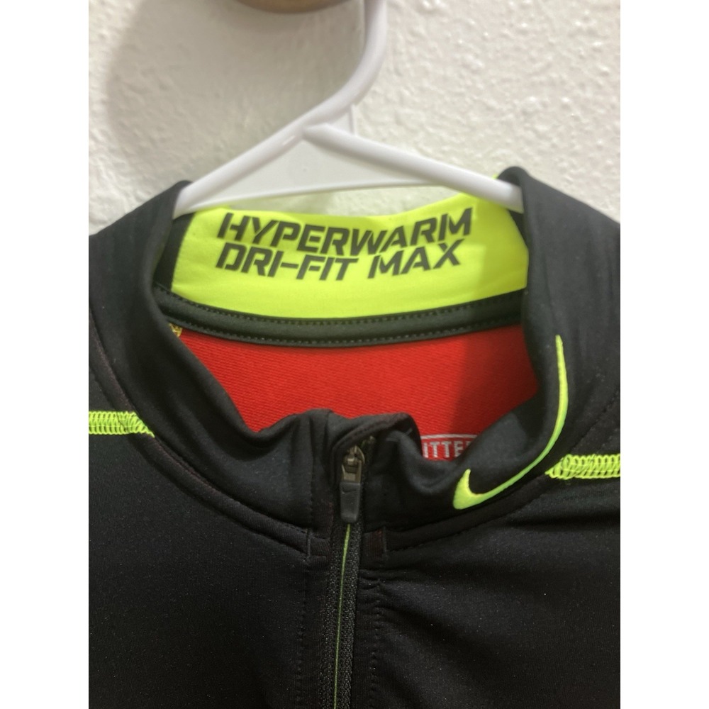 Nike Pro Combat Hyperwarm Dri-Fit Max 1/4 Zip With Fitted Pants Base Layer Large - Picture 5 of 10